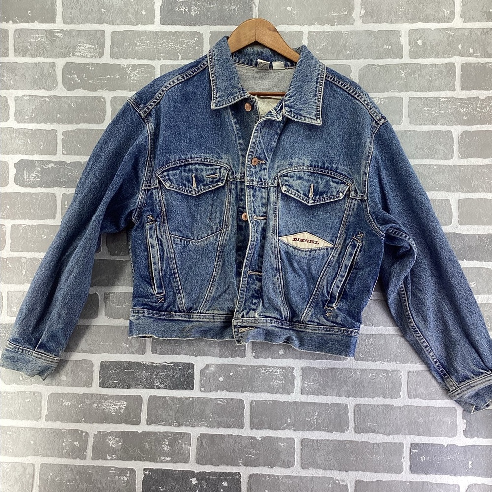 Vintage Diesel 80/90’s Denim‎ Jacket Size Large